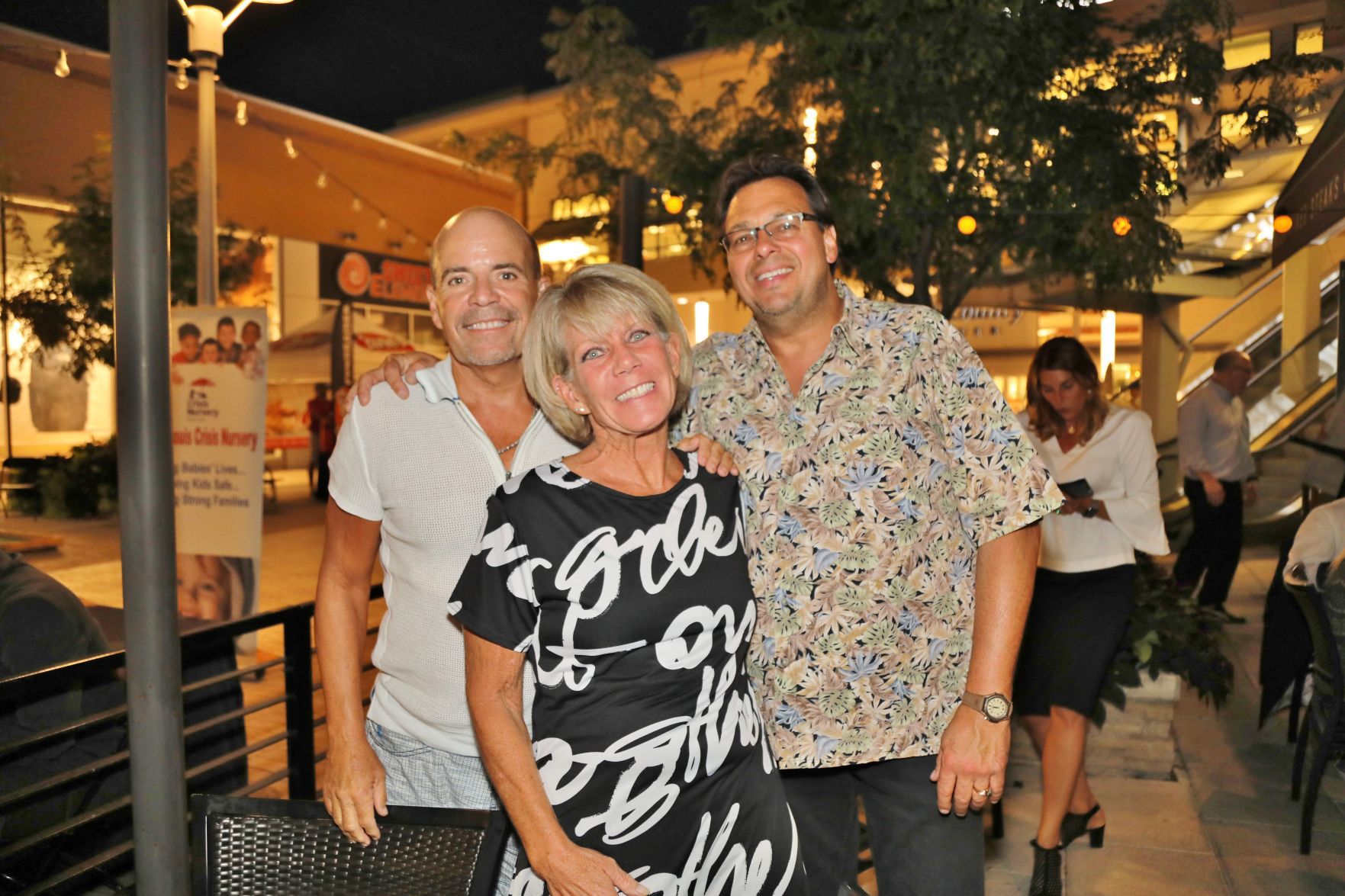 Scott Smith, Mary Jo Grimm, Chris Warlick